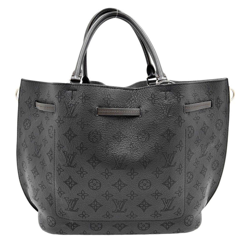 Louis Vuitton Girolatta Mahina Tote Monogram Black Bag